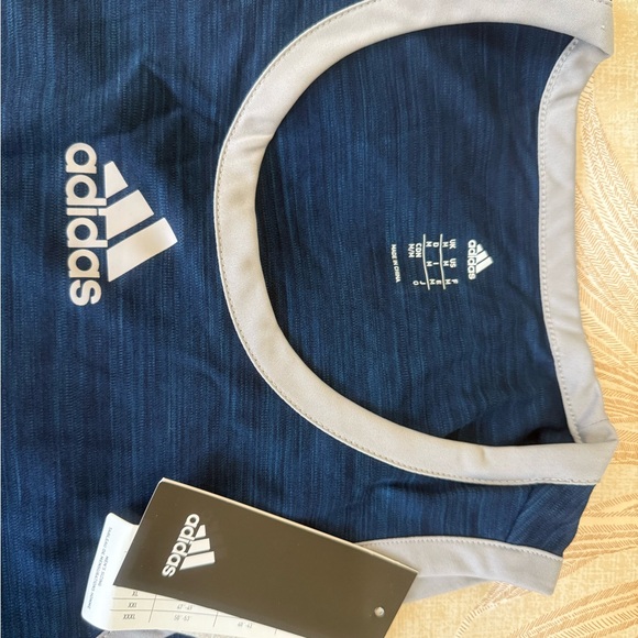 Adidas Dark Blue Athletic Tank - Picture 2 of 2